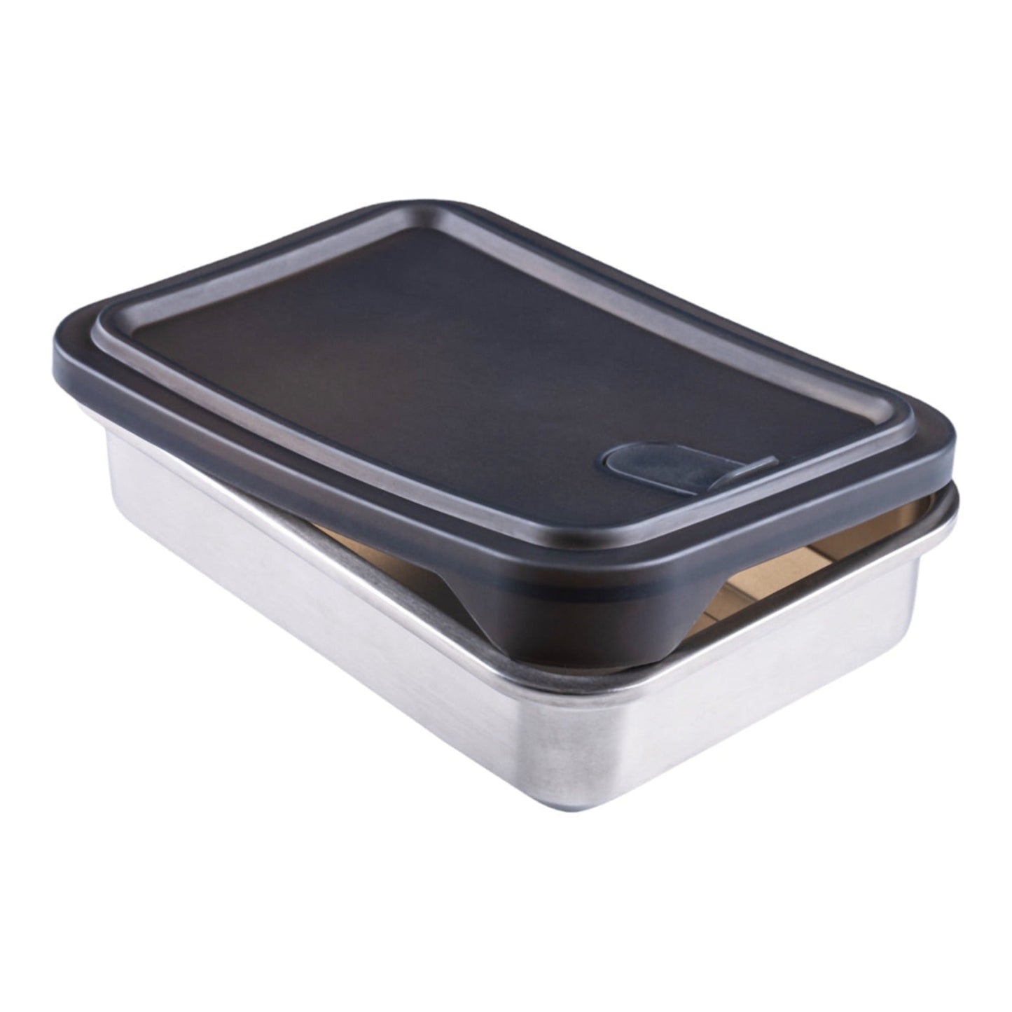 Edelstahl Lunchbox filip® 2er Set mit Sleeve und Besteckfach - #shop_name