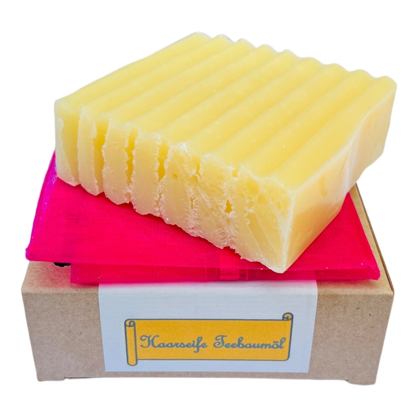 Haarseife Teebaumöl 110g handgemacht - #shop_name
