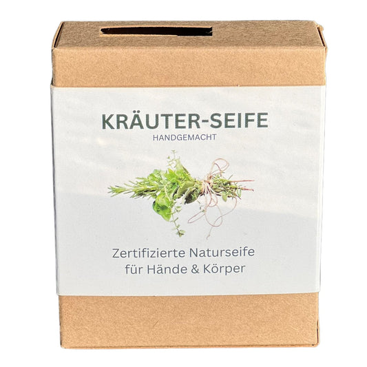 Handseife aus Kräuter 110g handgemacht - #shop_name