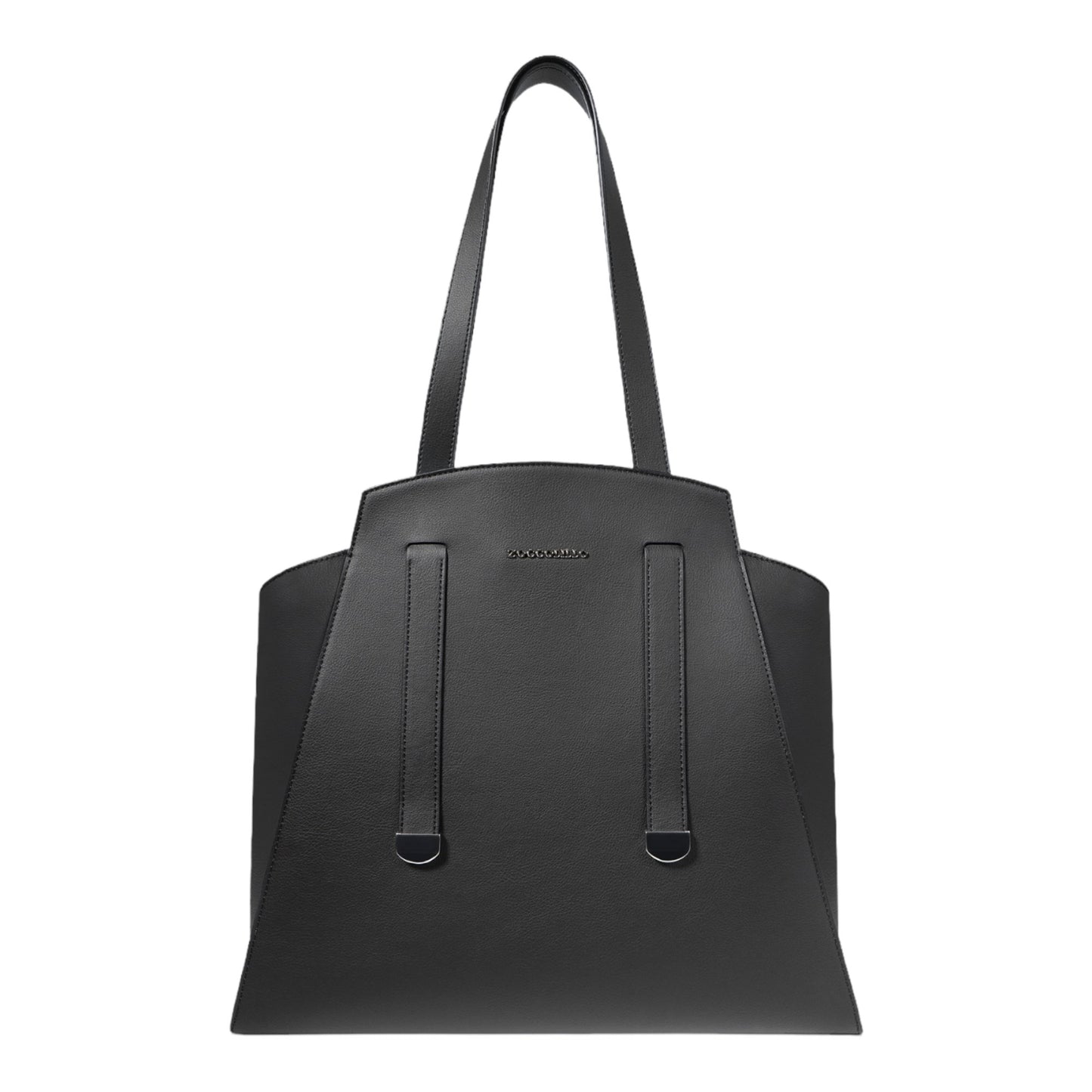 Handtasche Veganleder Iris schwarz XL - #shop_name