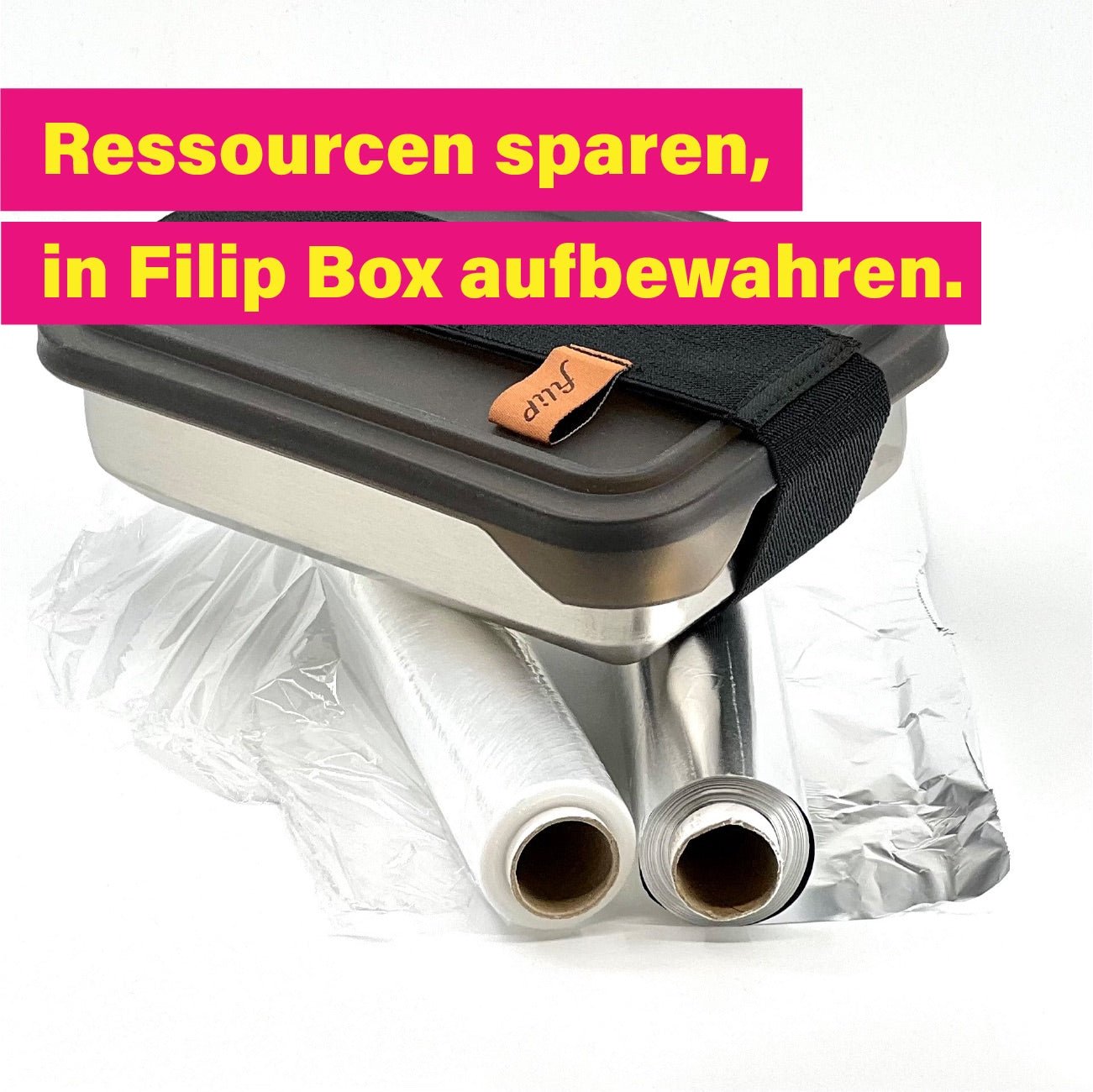 Lunchbox Edelstahl filip® | meal prep box im Set - #shop_name