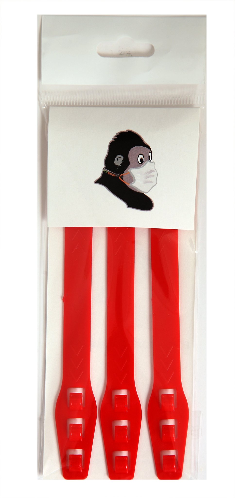 Maskenhalter für Hygienemasken rot - #shop_name