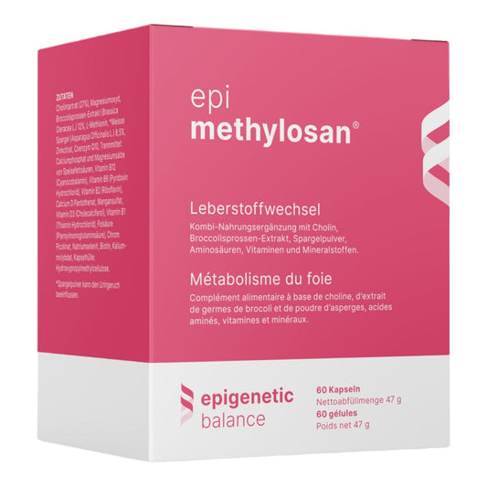 methylosan | schnelle Entgiftung - Körper entgiften, die Detox-Kur
Lieferung innerhalb von 1-2 Werktagen!
Stärke deine Leber, sie ist eine wahre Hochleistungsmaschine