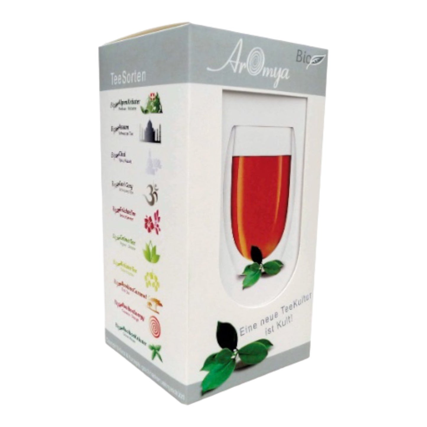 Starter-Set | TeaStick-Bar mit 40 TeeSticks & TeeGlas - #shop_name