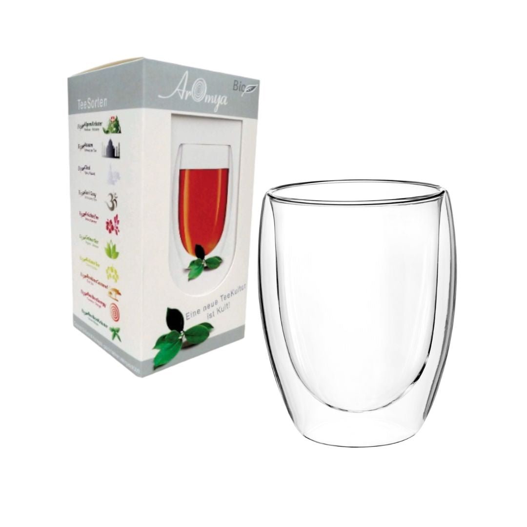 TeeGlas in der Box 250ml | Borosilikatglas mundgeblasen - #shop_name