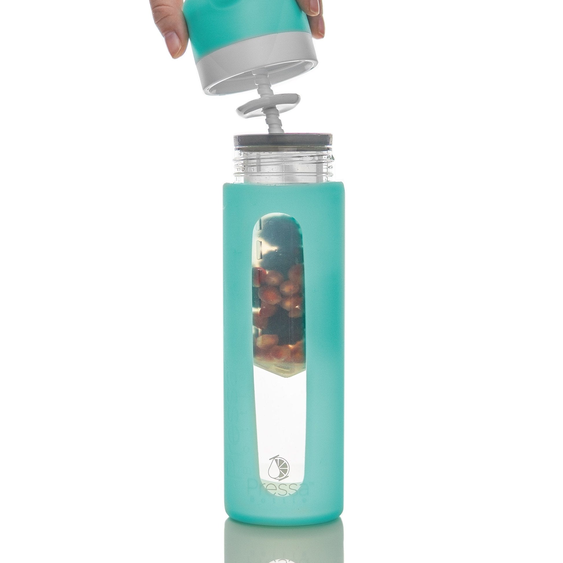 Trinkflasche Glas PressaBottle 0.7 Liter, zertifiziert in der Schweiz