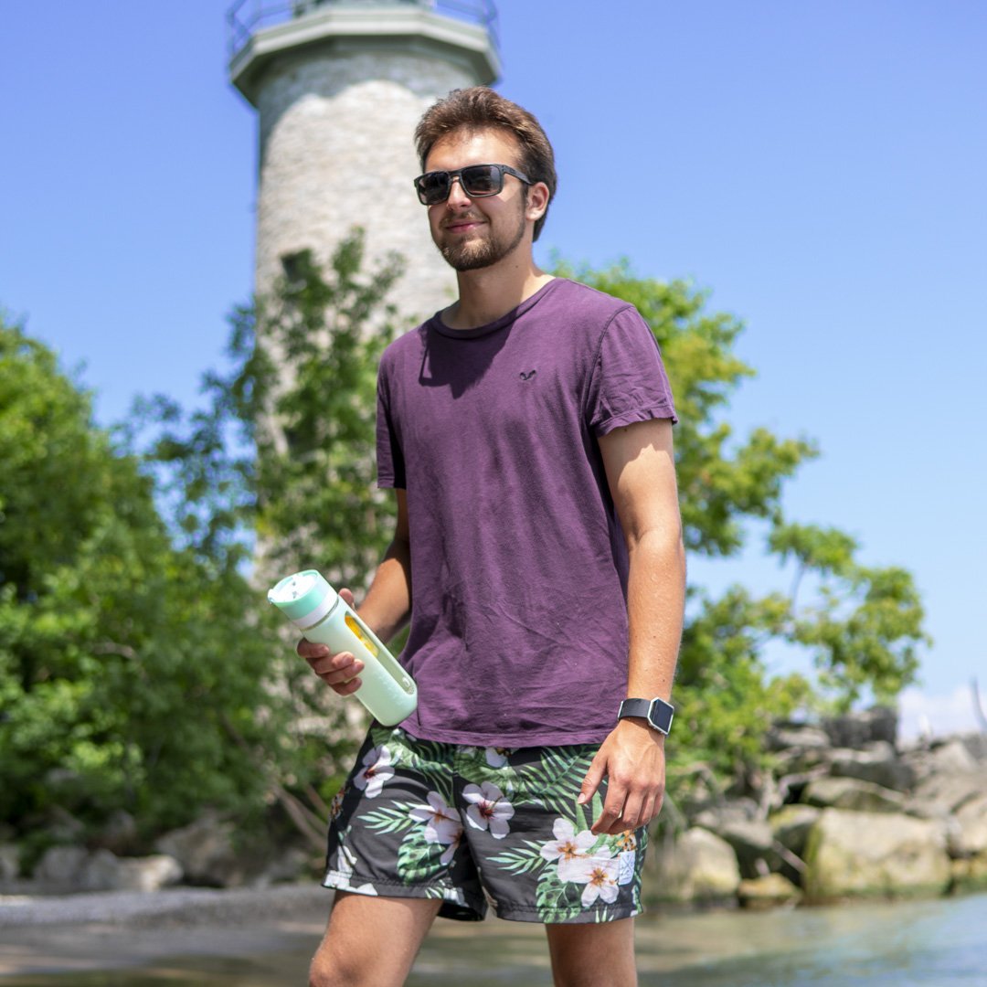 Trinkflasche Glas PressaBottle 0.7 Liter, zertifiziert in der Schweiz