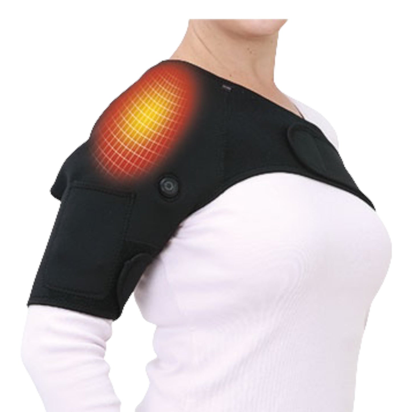 Wärmebandage Schultern | Wärmebehandlung - Die kabellose Wärmebandage mit Tiefenwirkung
Die beheizte Wärmetextilie für die Schultern für wohlige Wärme und Linderung bei Verspannung.
Das feinmaschige Heizgitter mit neuster Technologie ist eingearbeitet in hochwertigen Vliesstoff und bietet angenehmen Tragkomfort.
Eine Powerbank ist im Lieferumfang enthalten und bietet eine flexible und unabhängige Anwendung überall und zu jeder Zeit.