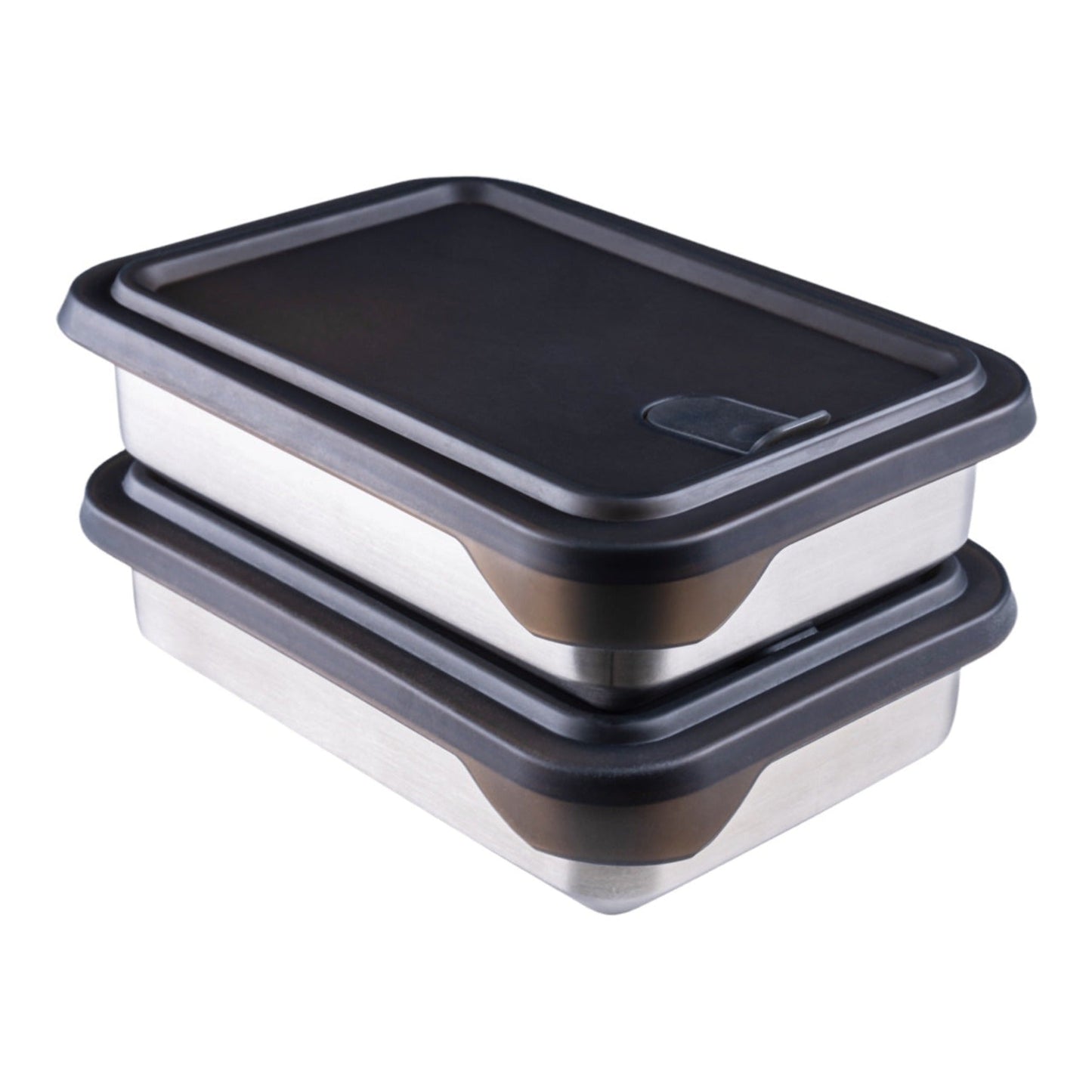 Edelstahl Lunchbox filip® 2er Set mit Sleeve und Besteckfach - #shop_name