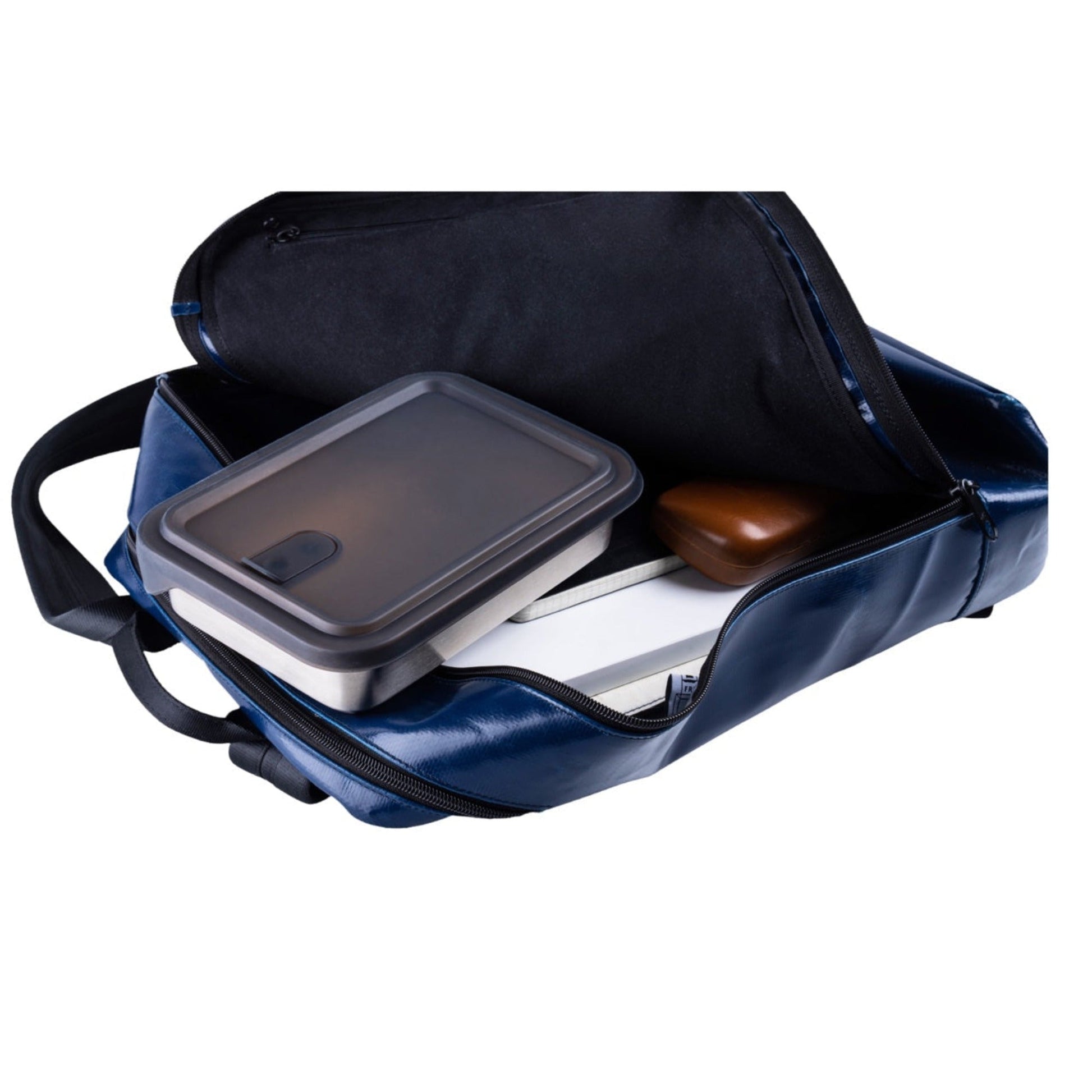 Edelstahl Lunchbox filip® 4er Set mit Sleeve und Besteckfach - #shop_name
