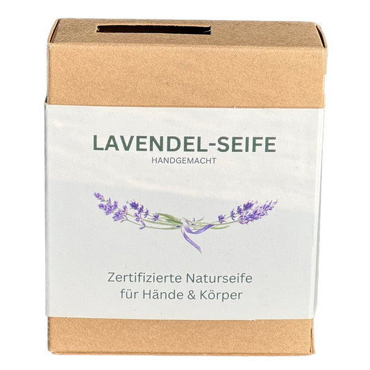 Handseife Lavendel 110g handgemacht - #shop_name