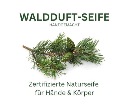 Handseife Waldduft 110g handgemacht - #shop_name