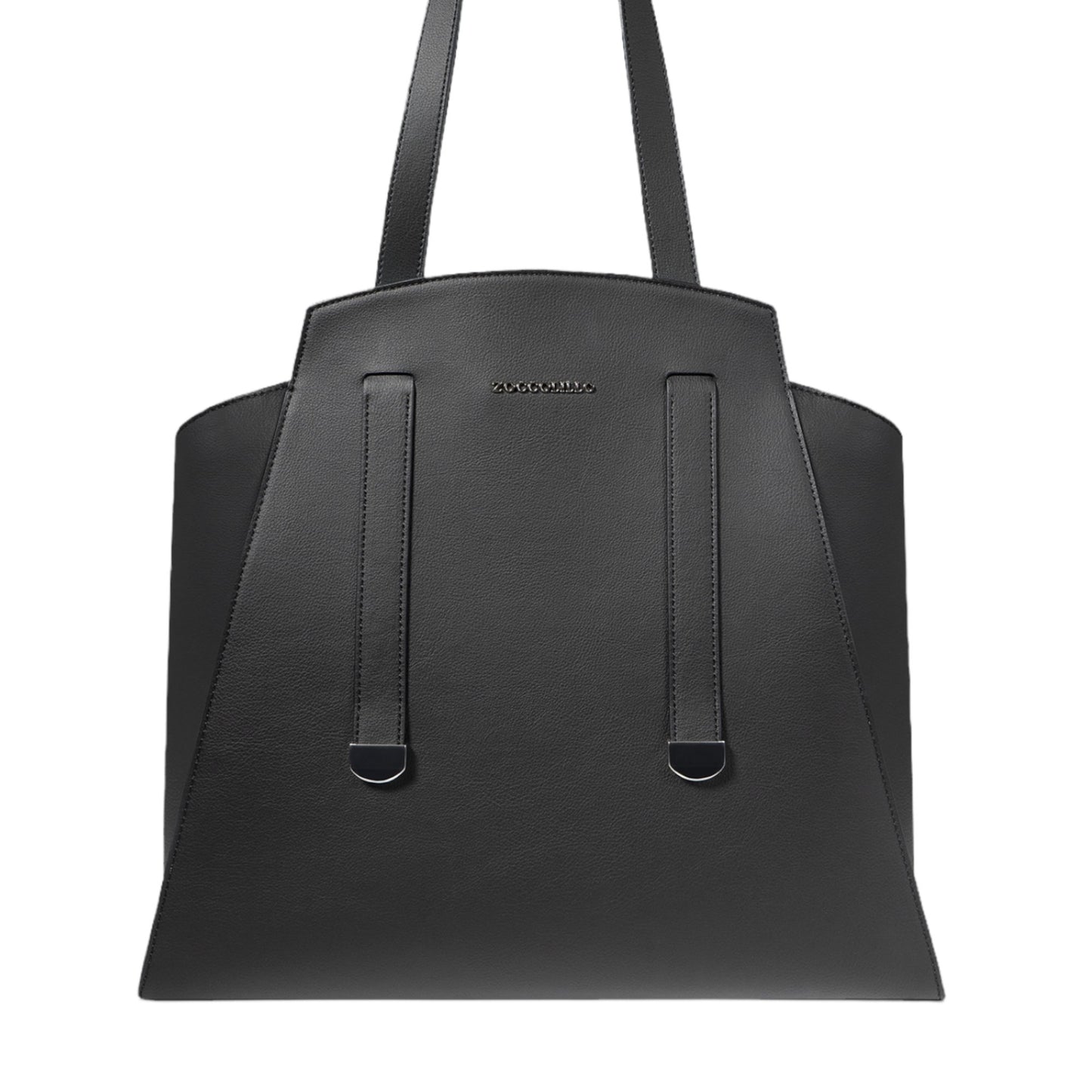 Handtasche Veganleder Iris schwarz XL - #shop_name