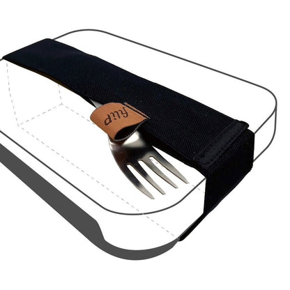 Lunchbox aus Edelstahl filip | 4er-Starter-Set | mit Sleeve und Besteckfach - #shop_name