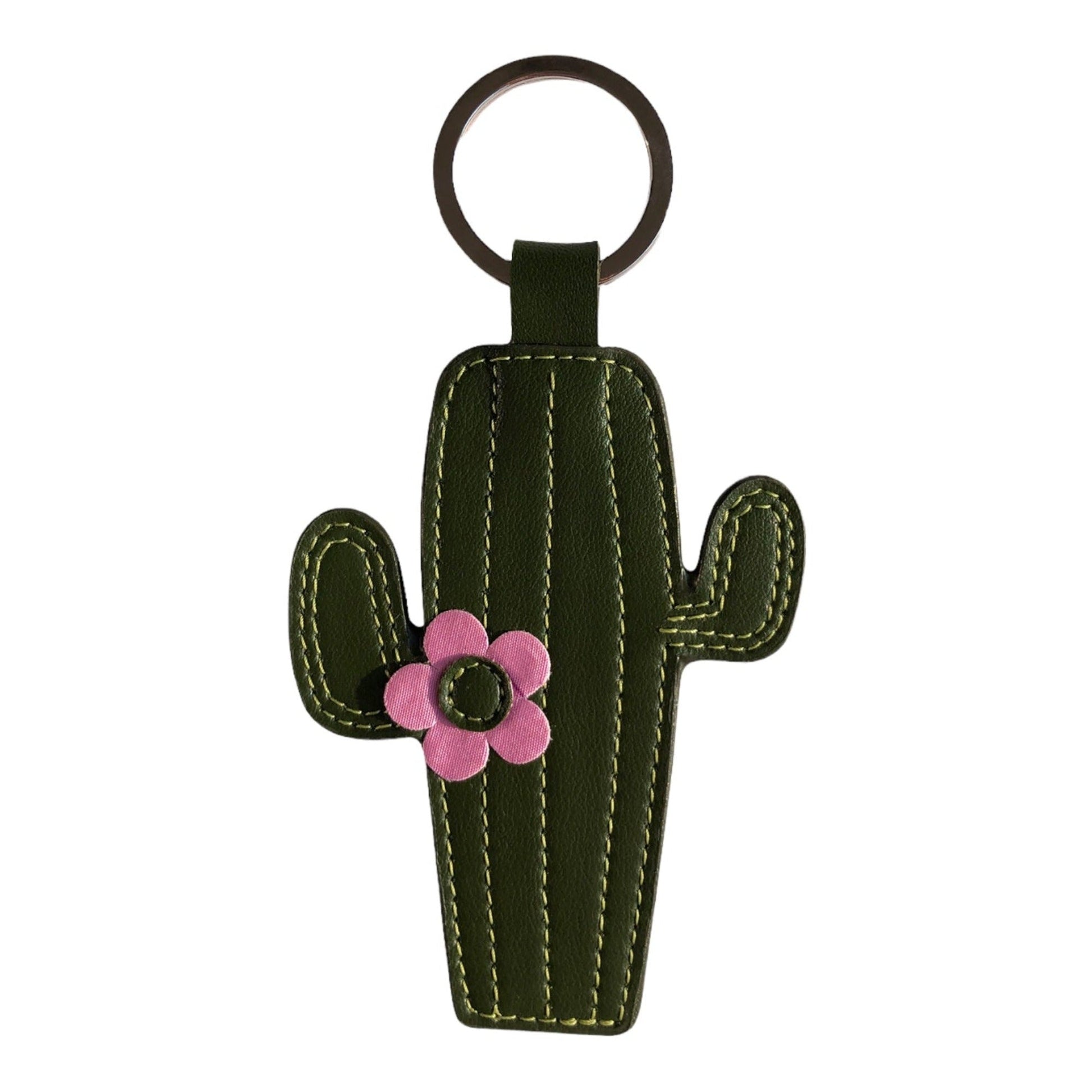 Schlüsselanhänger aus Kaktus Leder Pia - #shop_name
