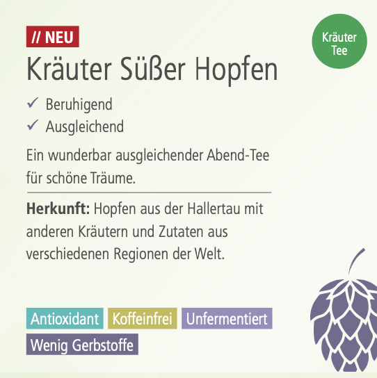 Tea-Stick | Bio Kräuter-Tee Süsser Hopfen - #shop_name